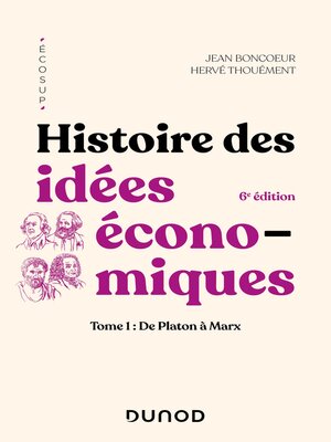 cover image of Histoire des idées économiques, Tome 1